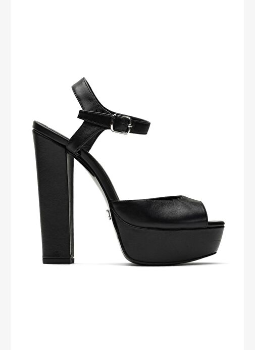 Nıfty Deri 14 Cm Platform Topuklu Ayakkabı - Görsel 2
