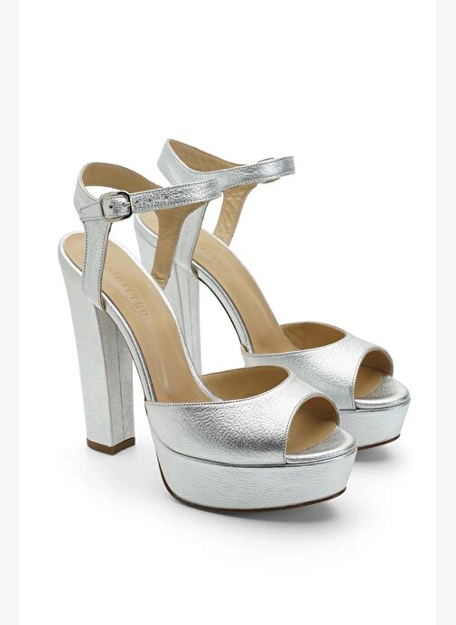 Nıfty Deri 14 Cm Platform Topuklu Ayakkabı - Görsel 3