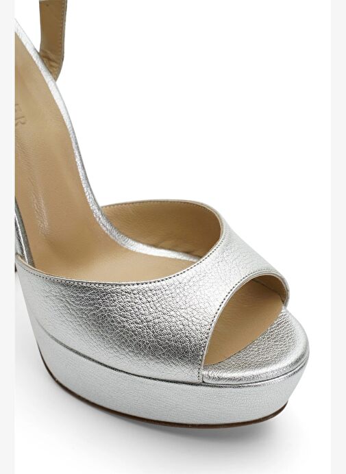 Nıfty Deri 14 Cm Platform Topuklu Ayakkabı - Görsel 4