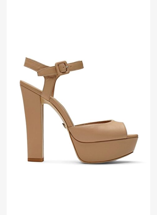 Nıfty Deri 14 Cm Platform Topuklu Ayakkabı - Görsel 2