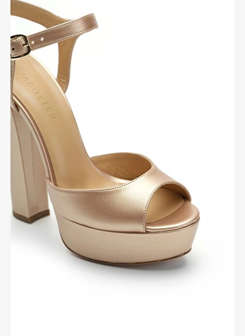 Nıfty Deri 14 Cm Platform Topuklu Ayakkabı - Görsel 4