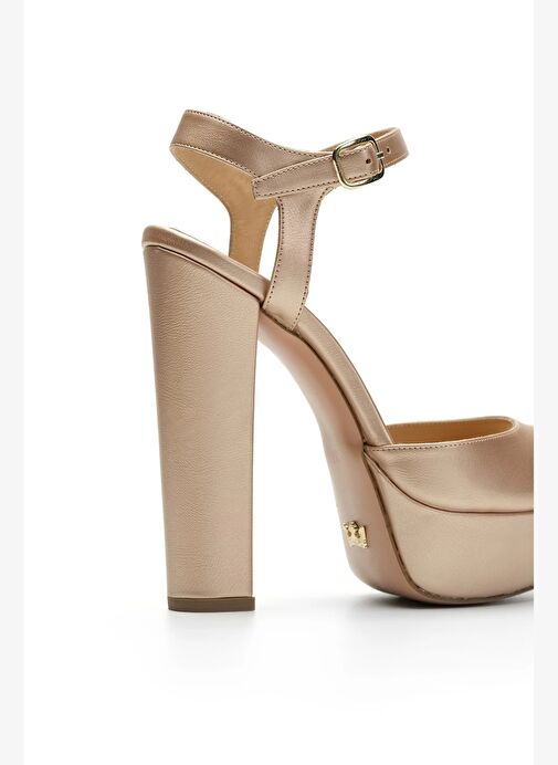 Nıfty Deri 14 Cm Platform Topuklu Ayakkabı - Görsel 5