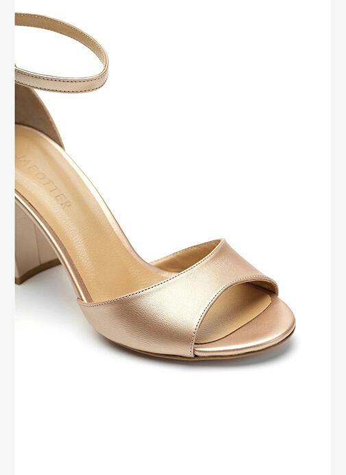 Nicy Deri 8 Cm Topuklu Ayakkabı - Görsel 4