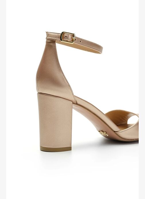 Nicy Deri 8 Cm Topuklu Ayakkabı - Görsel 5