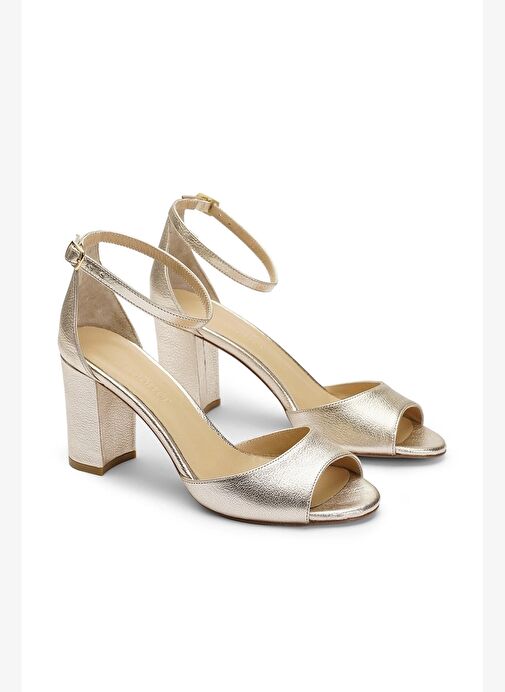 Nicy Deri 8 Cm Topuklu Ayakkabı - Görsel 3