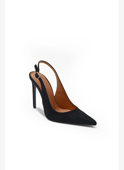 Orleans Süet 10 Cm Stiletto - Görsel 4