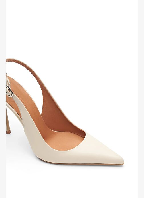 Orleans Deri 10 Cm Stiletto - Görsel 4