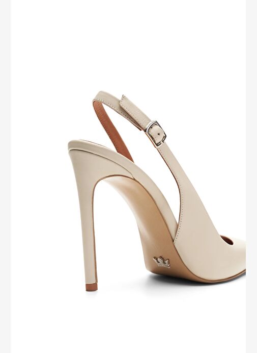 Orleans Deri 10 Cm Stiletto - Görsel 5