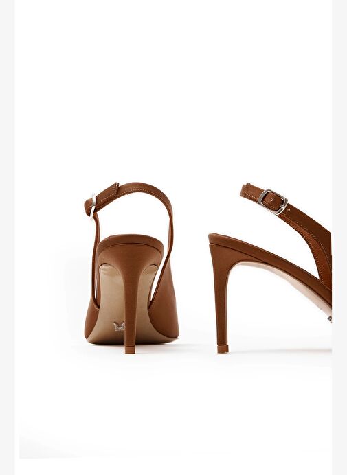 Palermo Saten 8 Cm Stiletto - Görsel 7