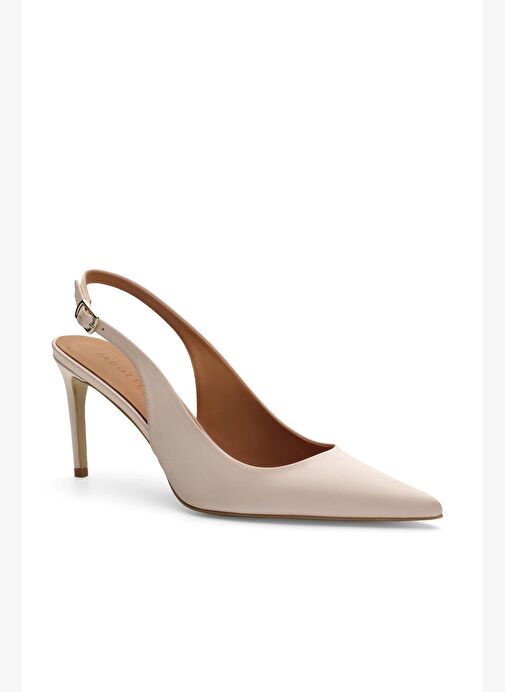 Palermo Saten 8 Cm Stiletto - Görsel 4