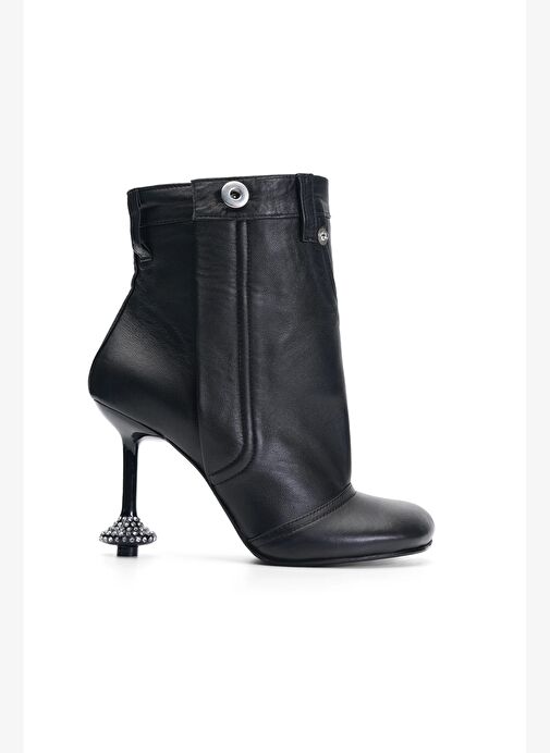 Pıenza Deri 10 Cm Topuklu Bot - Görsel 2