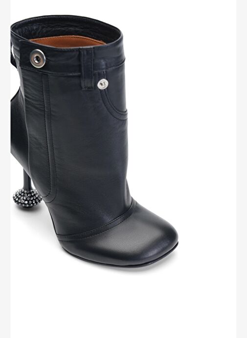 Pıenza Deri 10 Cm Topuklu Bot - Görsel 4