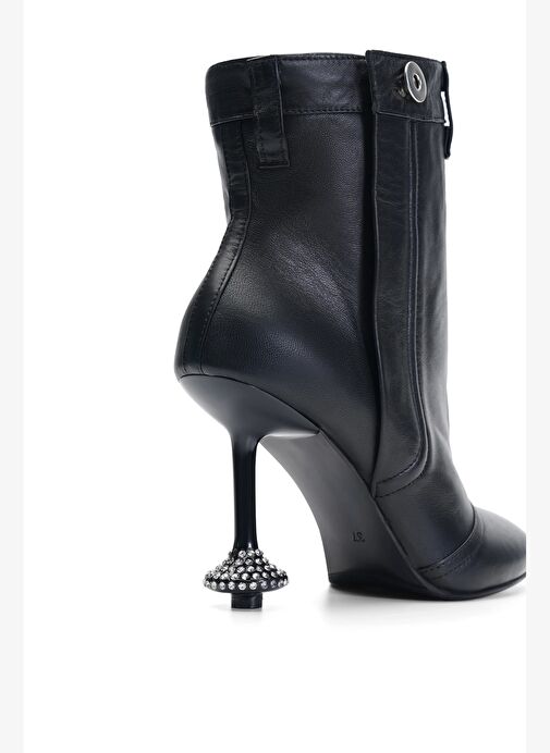 Pıenza Deri 10 Cm Topuklu Bot - Görsel 5