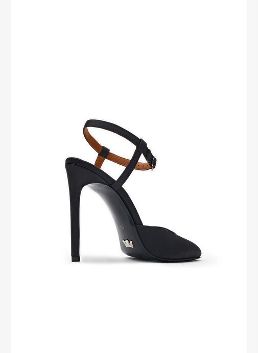 Roma Saten 10 Cm Topuklu Ayakkabı - Görsel 5