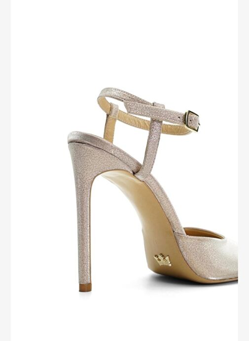 Roma Simli 10 Cm Topuklu Ayakkabı - Görsel 5