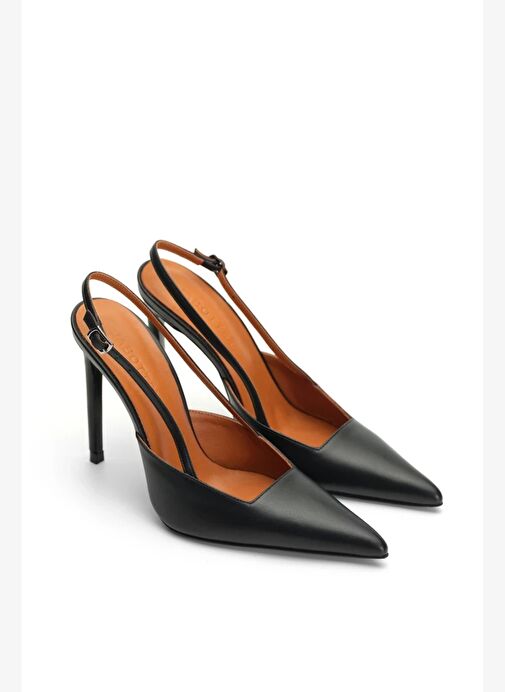 Scarlett Deri 10 Cm Stiletto - Görsel 3