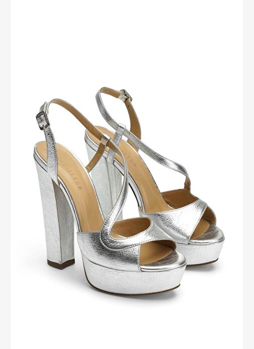Sheila Deri 14 Cm Platform Topuklu Ayakkabı - Görsel 3
