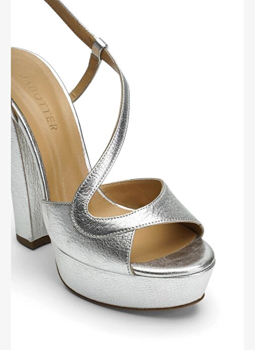 Sheila Deri 14 Cm Platform Topuklu Ayakkabı - Görsel 4