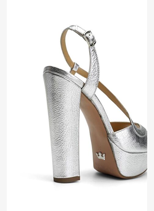 Sheila Deri 14 Cm Platform Topuklu Ayakkabı - Görsel 5