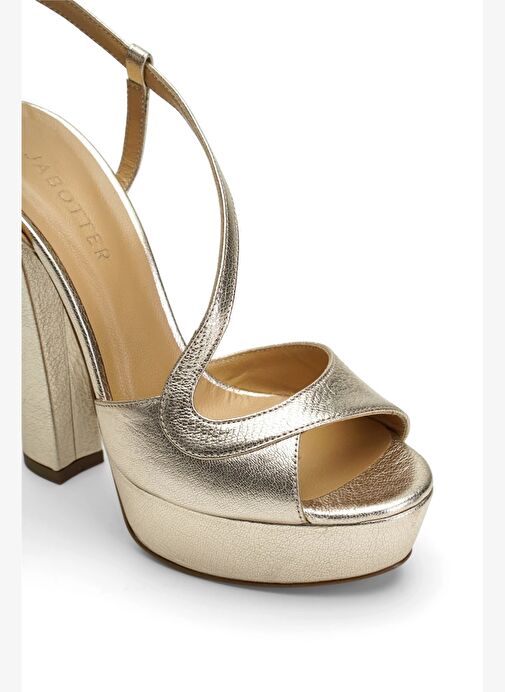 Sheila Deri 14 Cm Platform Topuklu Ayakkabı - Görsel 4