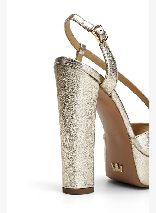 Sheila Deri 14 Cm Platform Topuklu Ayakkabı - Görsel 5