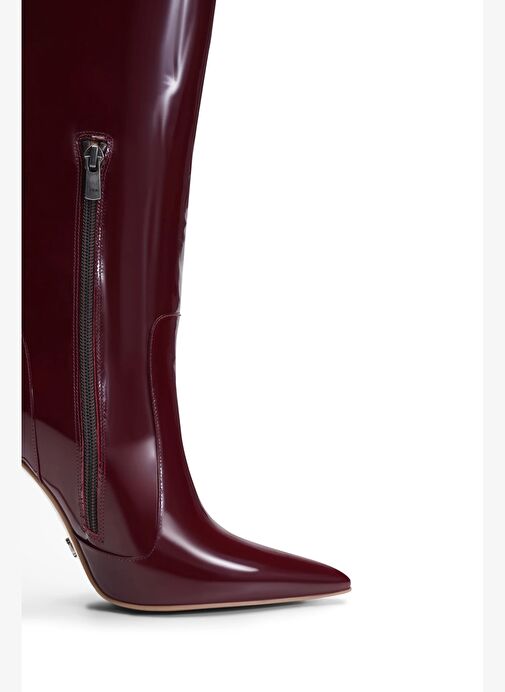 Signora Rugan 10 Cm Topuklu Çizme - Görsel 5