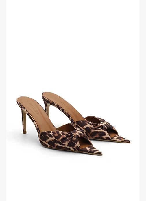 Sydney Saten 8 Cm Topuklu Terlik - Görsel 4