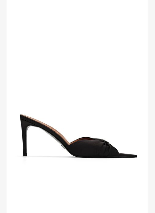 Sydney Saten 8 Cm Topuklu Terlik - Görsel 2