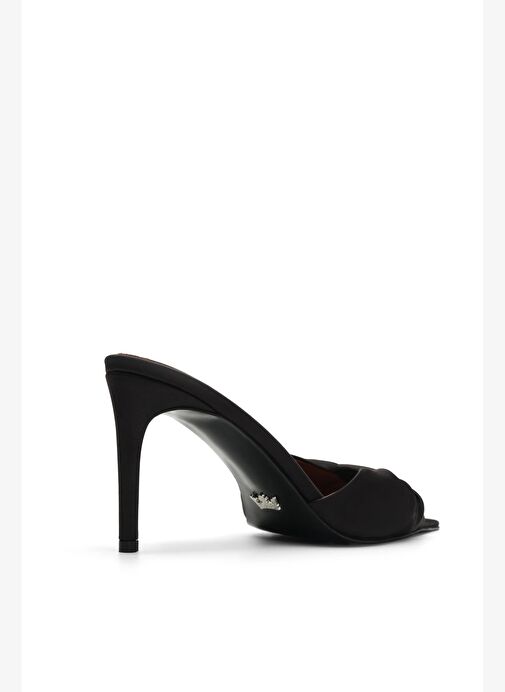 Sydney Saten 8 Cm Topuklu Terlik - Görsel 5