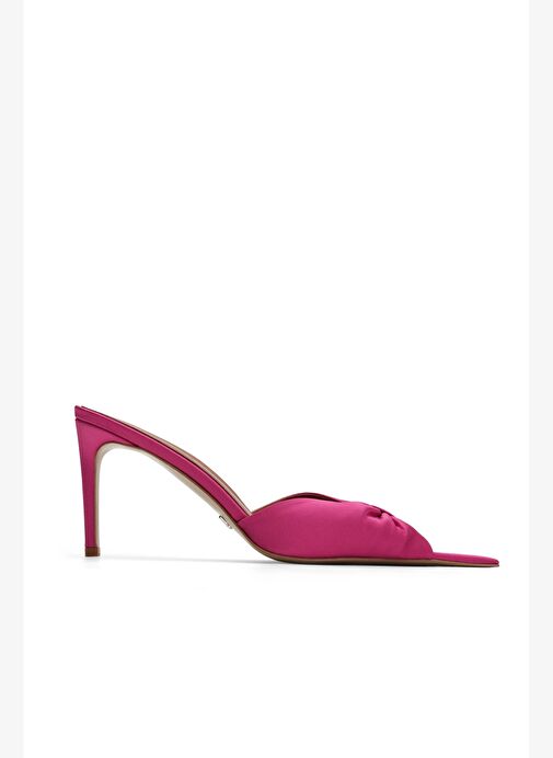 Sydney Saten 8 Cm Topuklu Terlik - Görsel 2