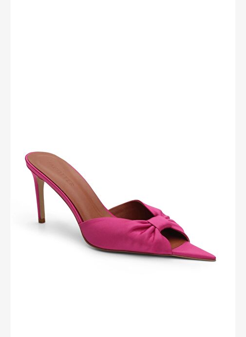 Sydney Saten 8 Cm Topuklu Terlik - Görsel 4