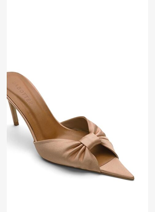 Sydney Saten 8 Cm Topuklu Terlik - Görsel 4