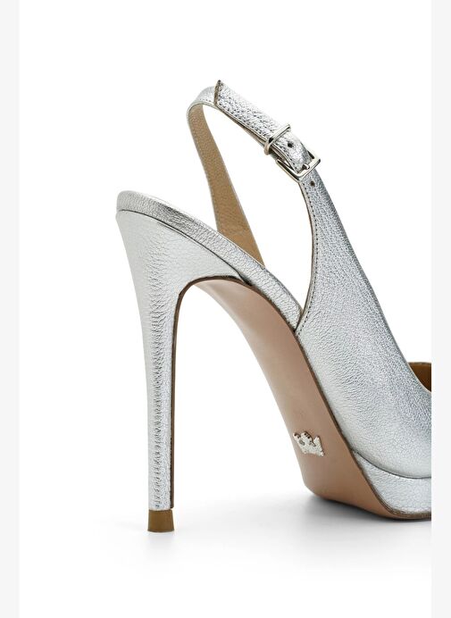 Tanya Deri 12 Cm Platform Topuklu Ayakkabı - Görsel 5