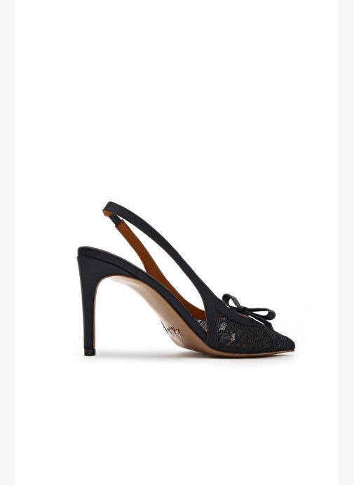 Verona Saten 8 Cm Stiletto - Görsel 5