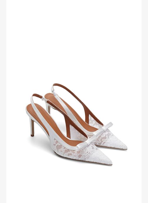 Verona Saten 8 Cm Stiletto - Görsel 3