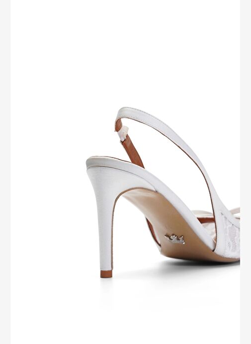 Verona Saten 8 Cm Stiletto - Görsel 5