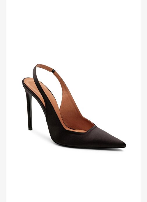 Vıenna Saten 10 Cm Stiletto - Görsel 4