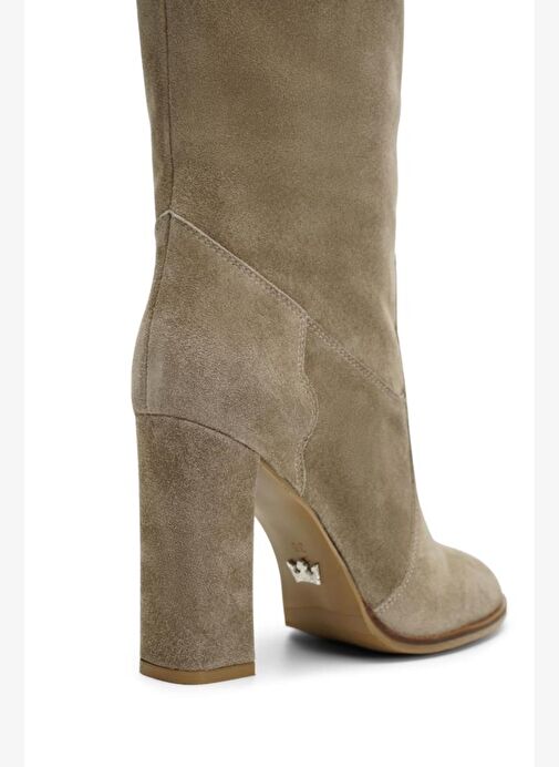 Westy Süet 10 Cm Topuklu Çizme - Görsel 8