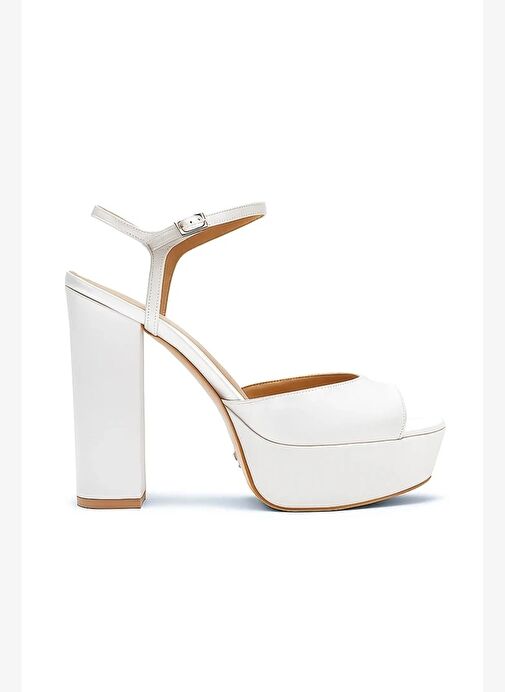 Vera Saten 12 Cm Platform Topuklu Ayakkabı - Görsel 2