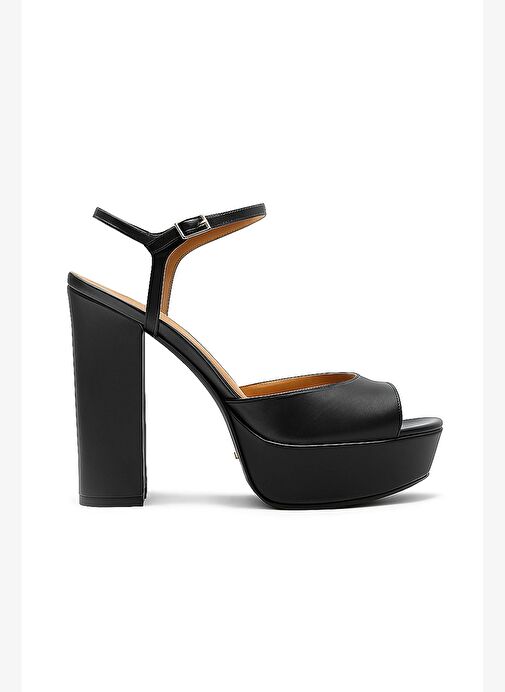 Vera Deri 12 Cm Platform Topuklu Ayakkabı - Görsel 2