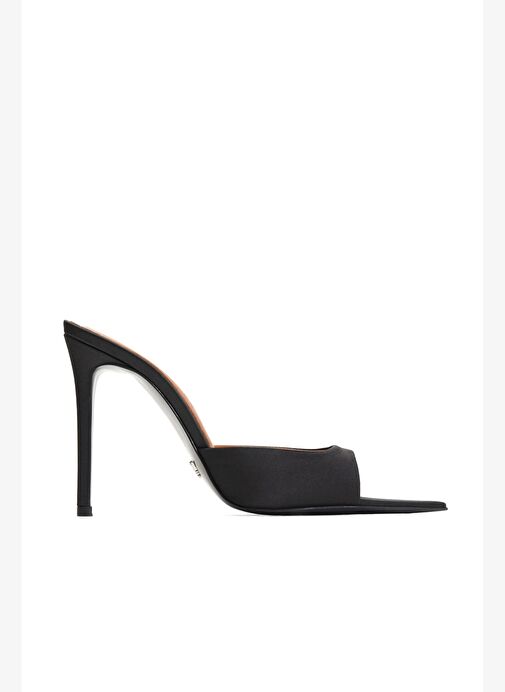 Rosalıa Saten 10 Cm Topuklu Terlik - Görsel 2