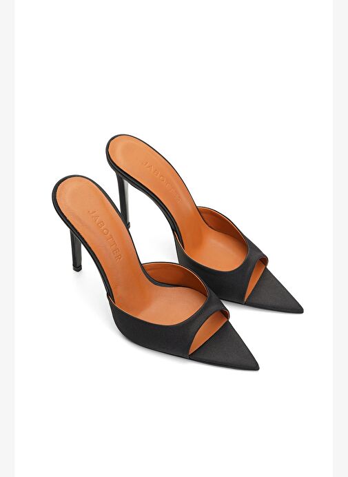 Rosalıa Saten 10 Cm Topuklu Terlik - Görsel 3