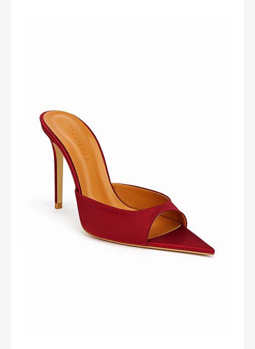 Rosalıa Saten 10 Cm Topuklu Terlik - Görsel 4