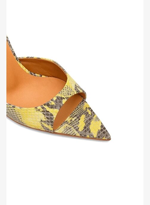 Rosalıa Deri 10 Cm Topuklu Terlik - Görsel 4