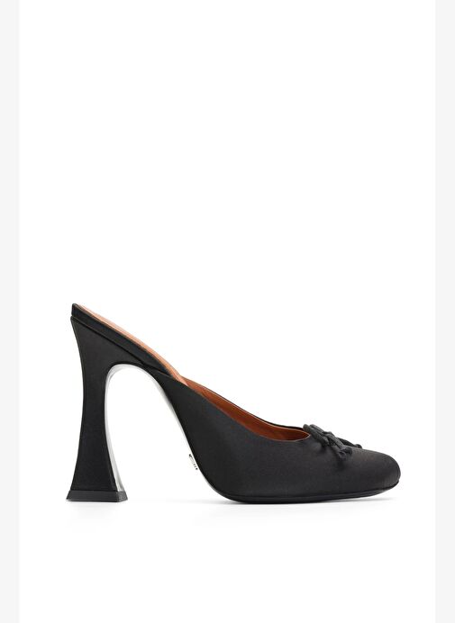 Doha Saten 10 Cm Topuklu Terlik - Görsel 2