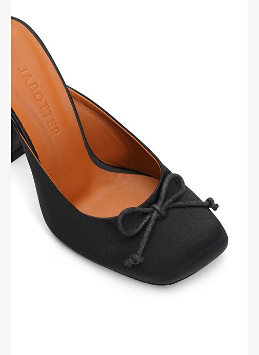 Doha Saten 10 Cm Topuklu Terlik - Görsel 4