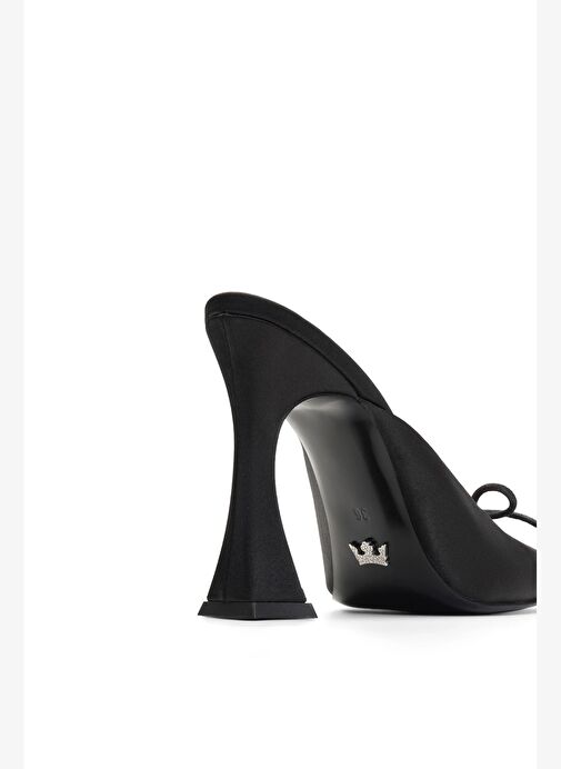 Doha Saten 10 Cm Topuklu Terlik - Görsel 5