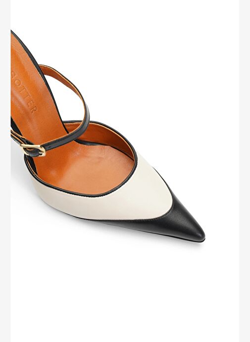 Marcella Deri 10 Cm Topuklu Terlik - Görsel 4