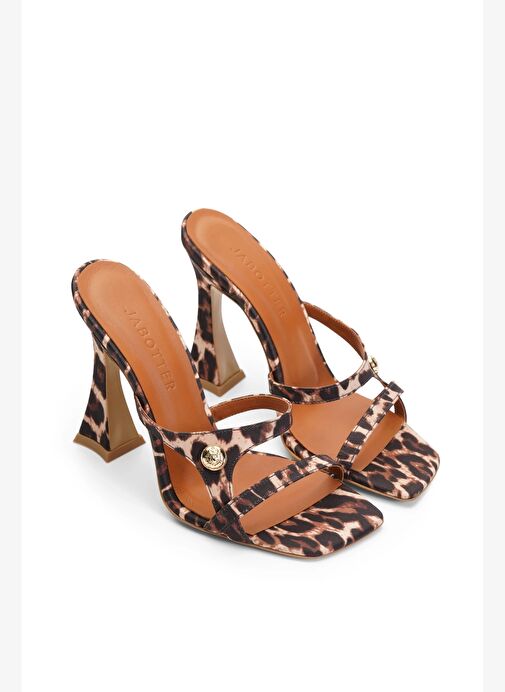 Carmela Saten 10 Cm Topuklu Terlik - Görsel 3