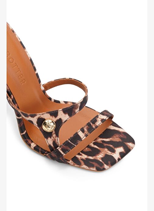 Carmela Saten 10 Cm Topuklu Terlik - Görsel 4